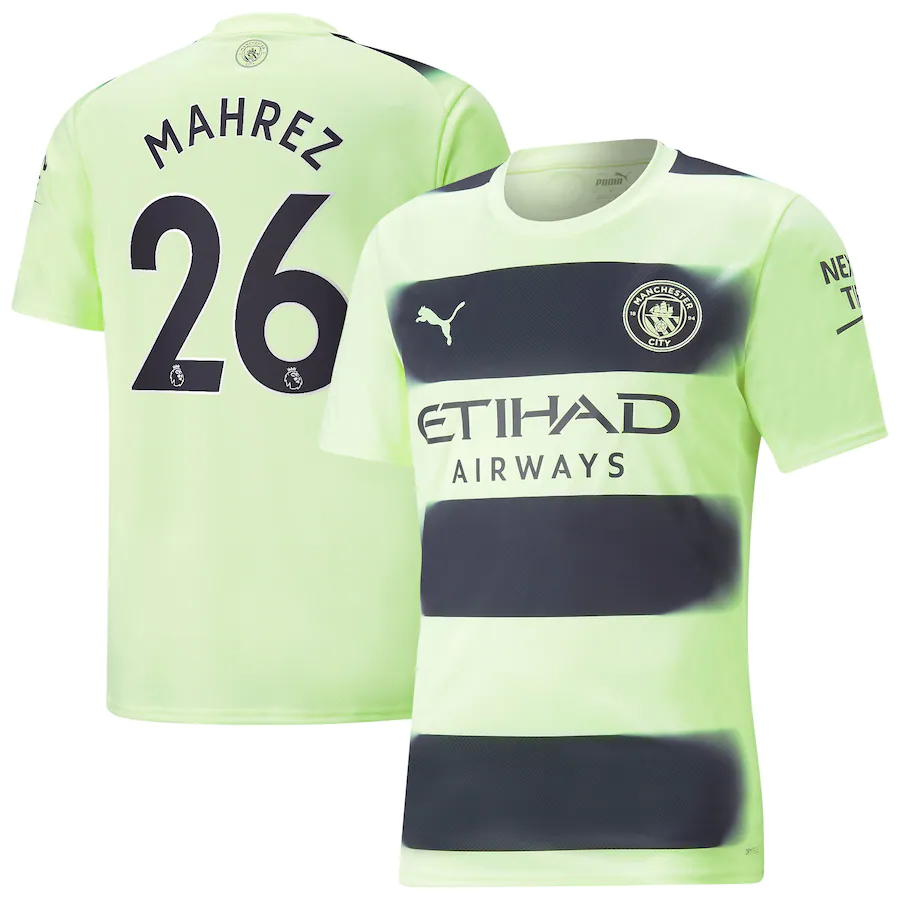 Maillot Mahrez Manchester City Third 2022-2023