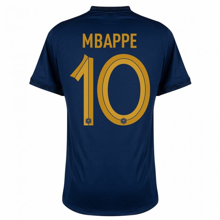 Maillot Mbappé ENFANT/JUNIOR Equipe de France Extérieur Coupe Du