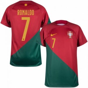 Maillot ENFANT/JUNIOR Cristiano Ronaldo Portugal Extérieur Coupe Du Monde  2022