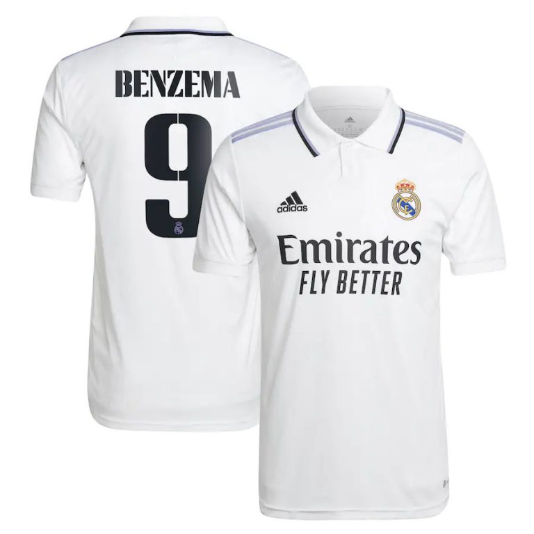 Maillot Benzema Real Madrid Domicile 2022-2023
