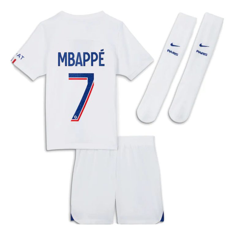 Maillot Mbappé ENFANT/JUNIOR PSG Domicile 2022-2023