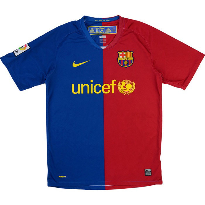 maillot fc barcelone 2008 2009